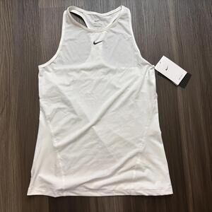 NWT Nike Women's Training Top Size Small White Racerback Tight Fit